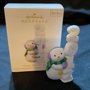 2012 fun decade series snowman ornament